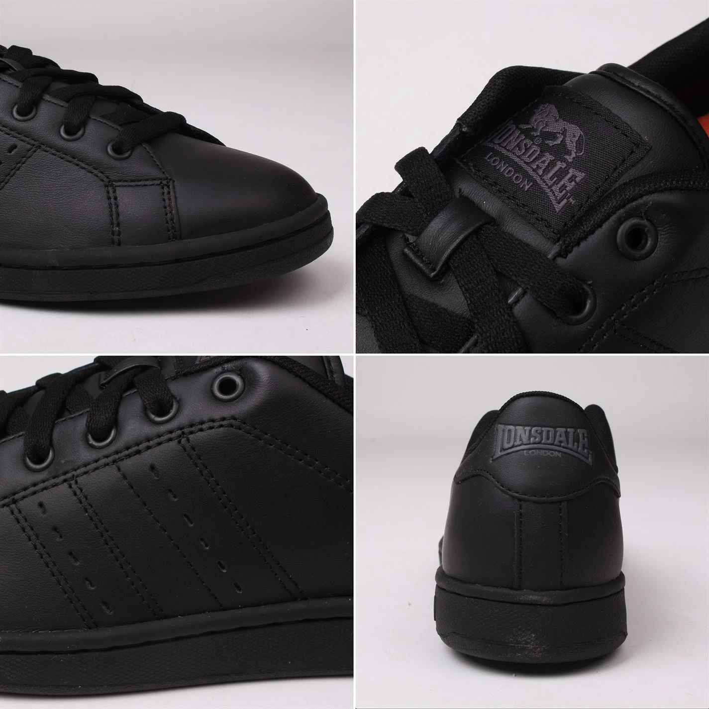 Lonsdale Leyton Leather Mens Trainers Lonsdale Leyton Leather Mens Trainers -Deals Lonsdale Store