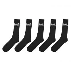 Lonsdale 5 Pack Crew Socks Mens