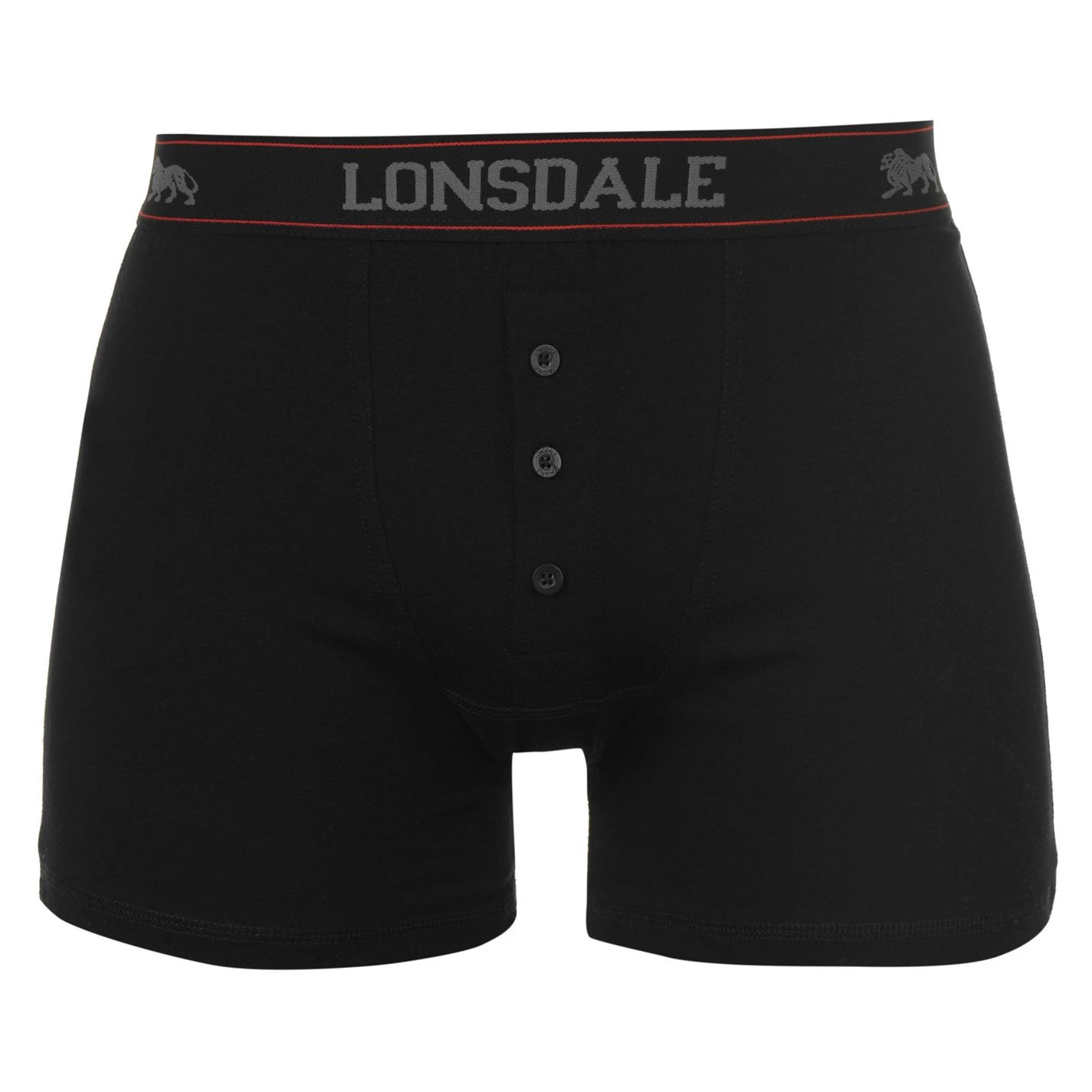 Lonsdale 2 Pack Boxers Mens 4 Lonsdale 2 Pack Boxers Mens - Image 4