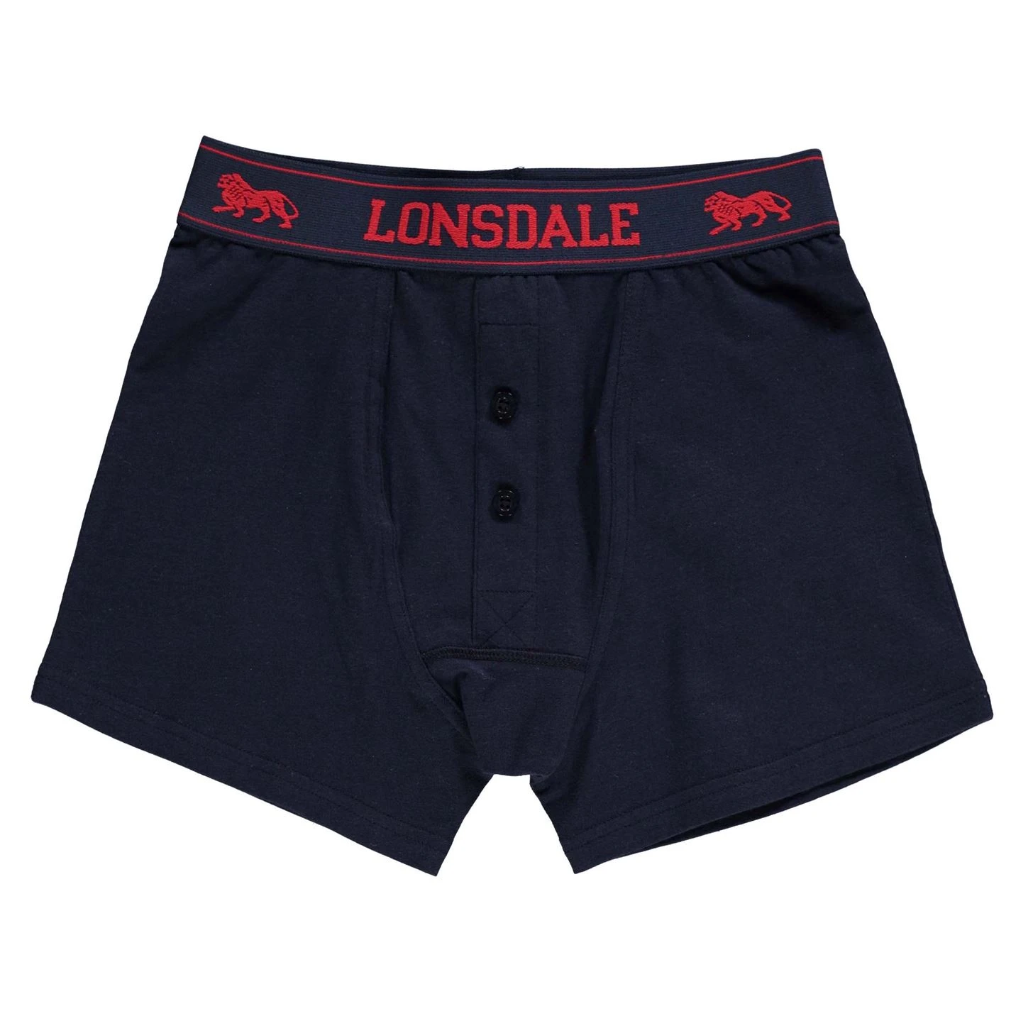Lonsdale 2 Pack Boxers Junior 2 Lonsdale 2 Pack Boxers Junior - Image 2