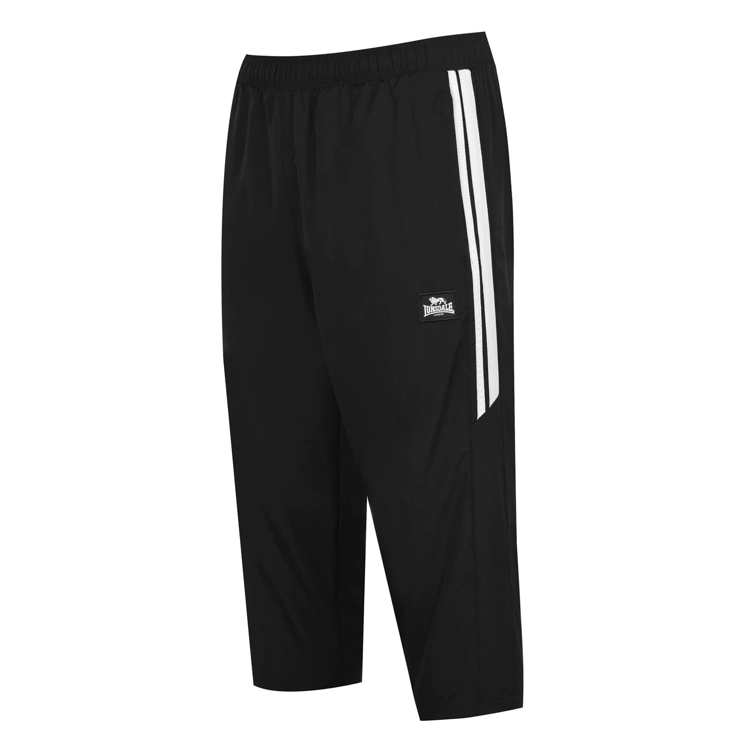 Lonsdale 2 Stripe three quarterPants Mens 1 Lonsdale 2 Stripe three quarterPants Mens