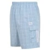 Lonsdale Check Shorts Mens