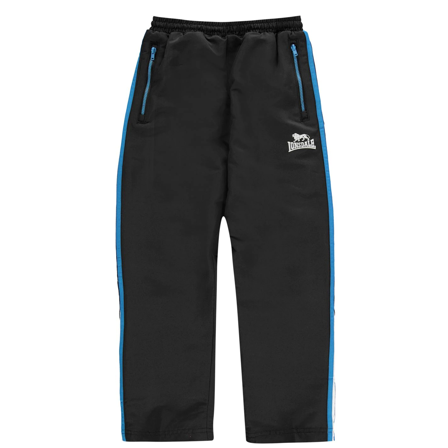Lonsdale Two Stripe Woven Jogging Pants Junior Boys 1 Lonsdale Two Stripe Woven Jogging Pants Junior Boys
