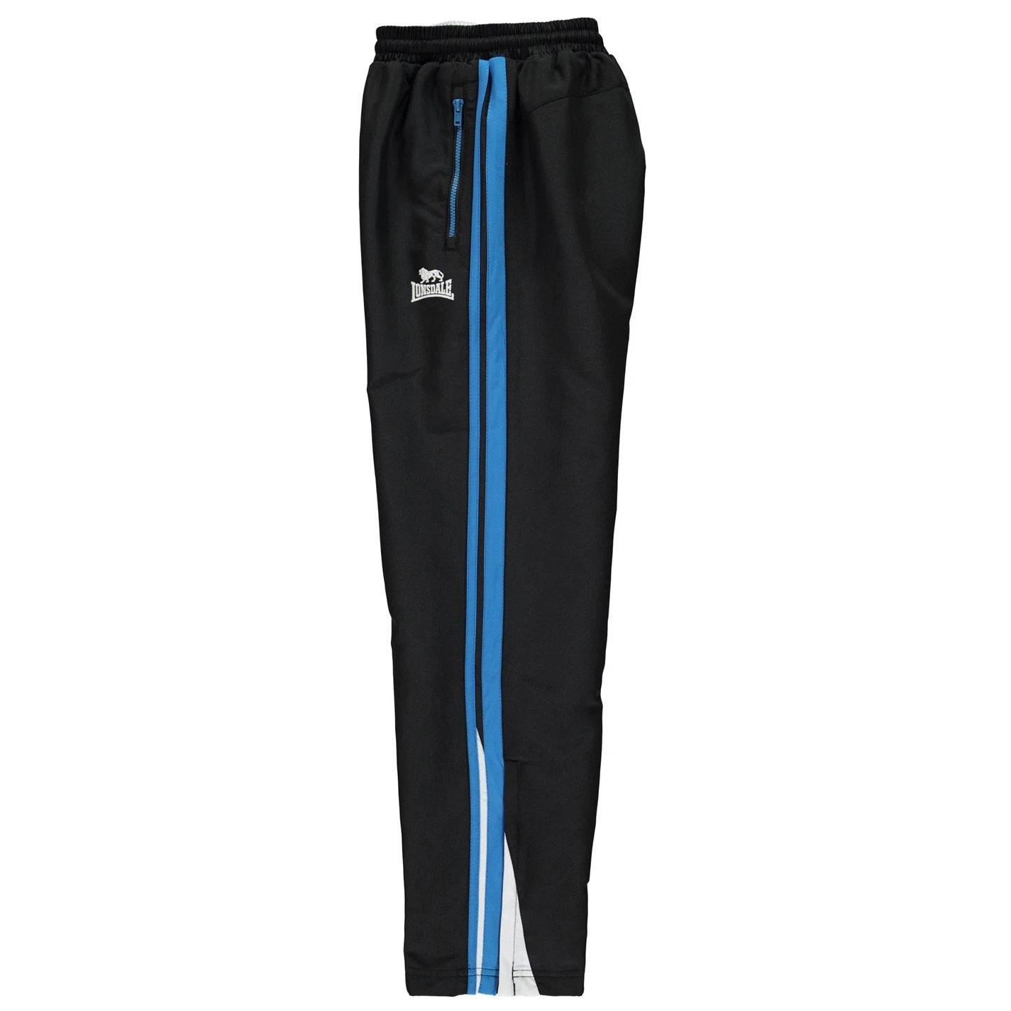 Lonsdale Two Stripe Woven Jogging Pants Junior Boys 3 Lonsdale Two Stripe Woven Jogging Pants Junior Boys - Image 3