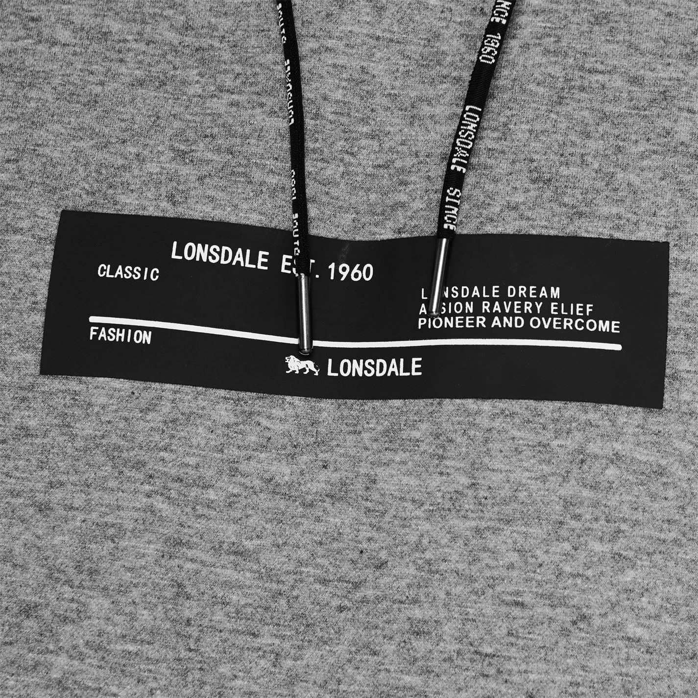 Lonsdale Fleece Hoodie Mens 5 Lonsdale Fleece Hoodie Mens - Image 5