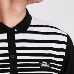 Lonsdale Yarn Dye Stripe Polo Shirt Mens -Deals Lonsdale Store 54500050 xxl a3