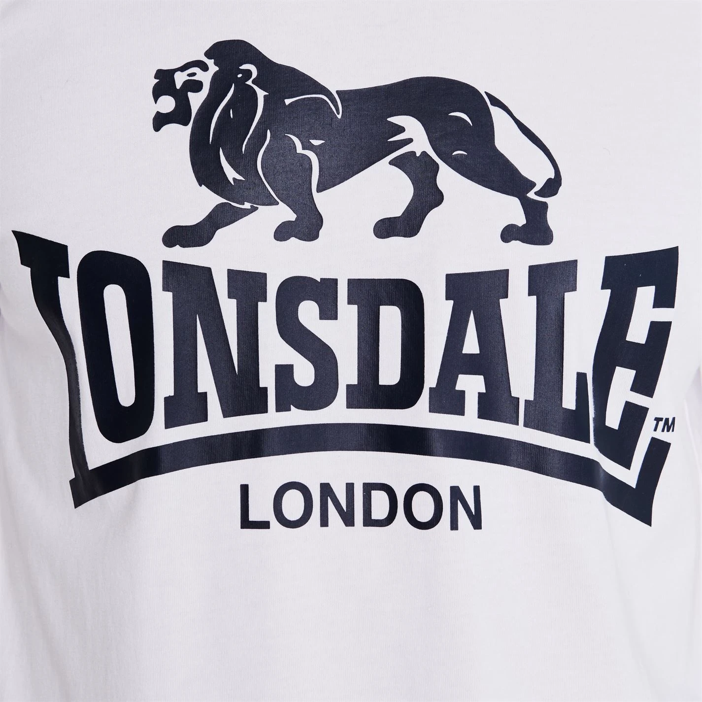 Lonsdale Large Logo T Shirt Mens 5 Lonsdale Large Logo T Shirt Mens - Image 5