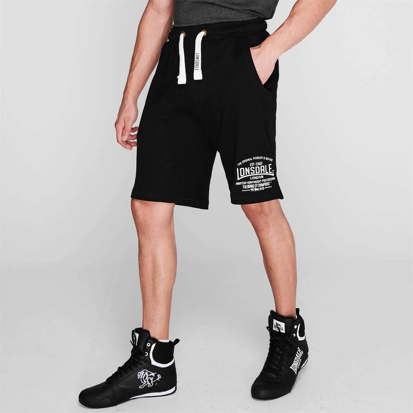 Lonsdale Box Lightweight Shorts Mens 2 Lonsdale Box Lightweight Shorts Mens - Image 2