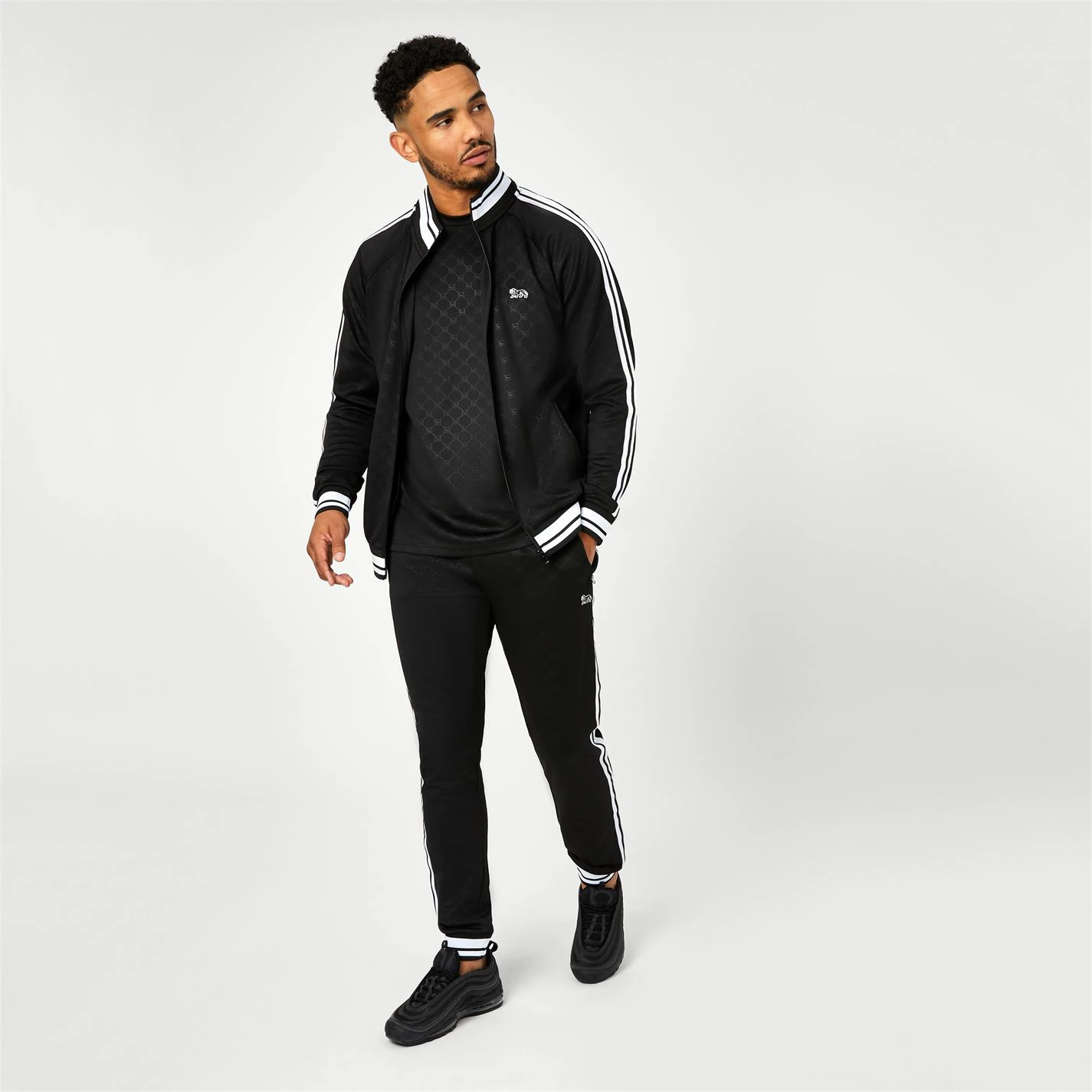Lonsdale Gentlemen Mono Logo Tracksuit 1 Lonsdale Gentlemen Mono Logo Tracksuit