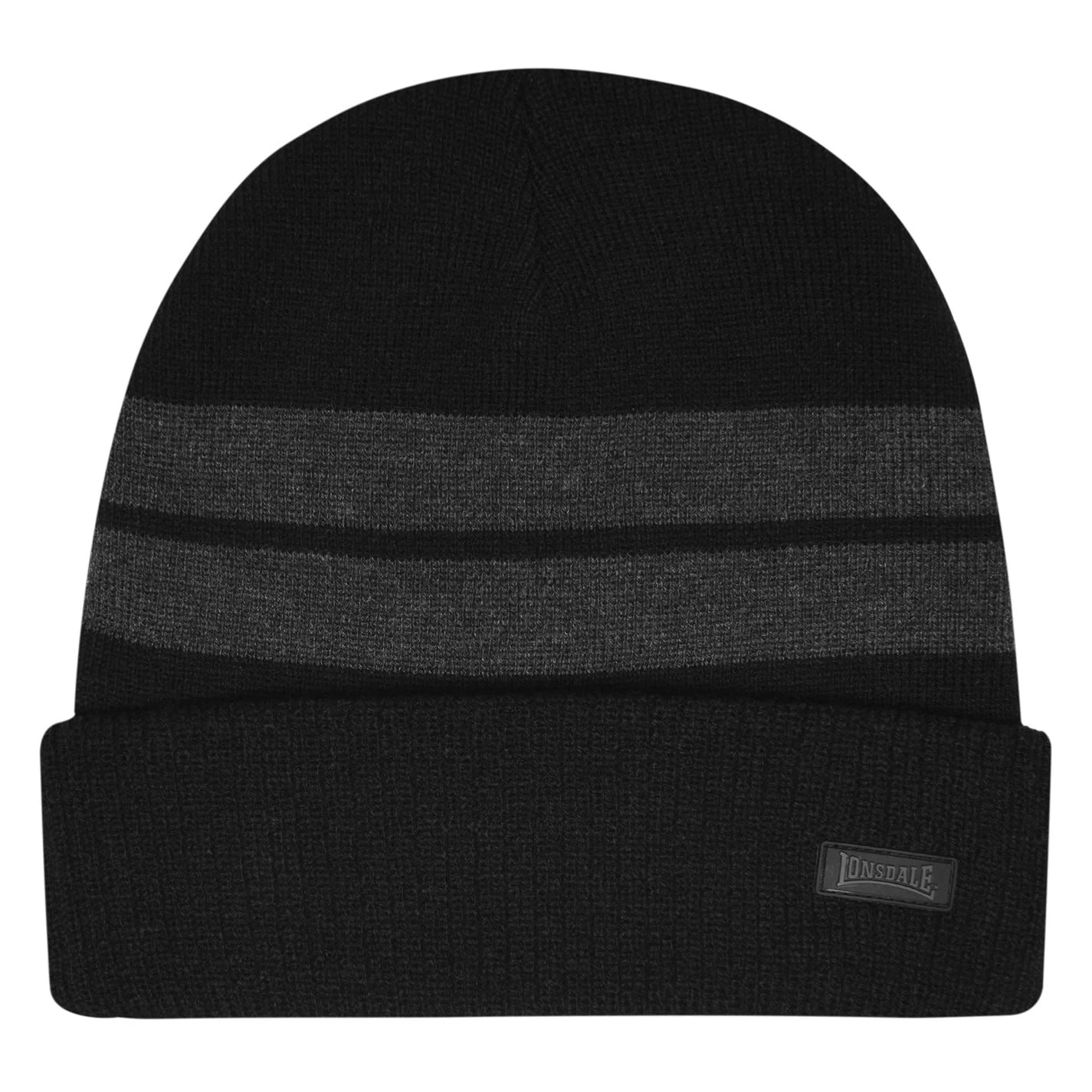 Lonsdale Turn Up Beanie Hat Mens 1 Lonsdale Turn Up Beanie Hat Mens