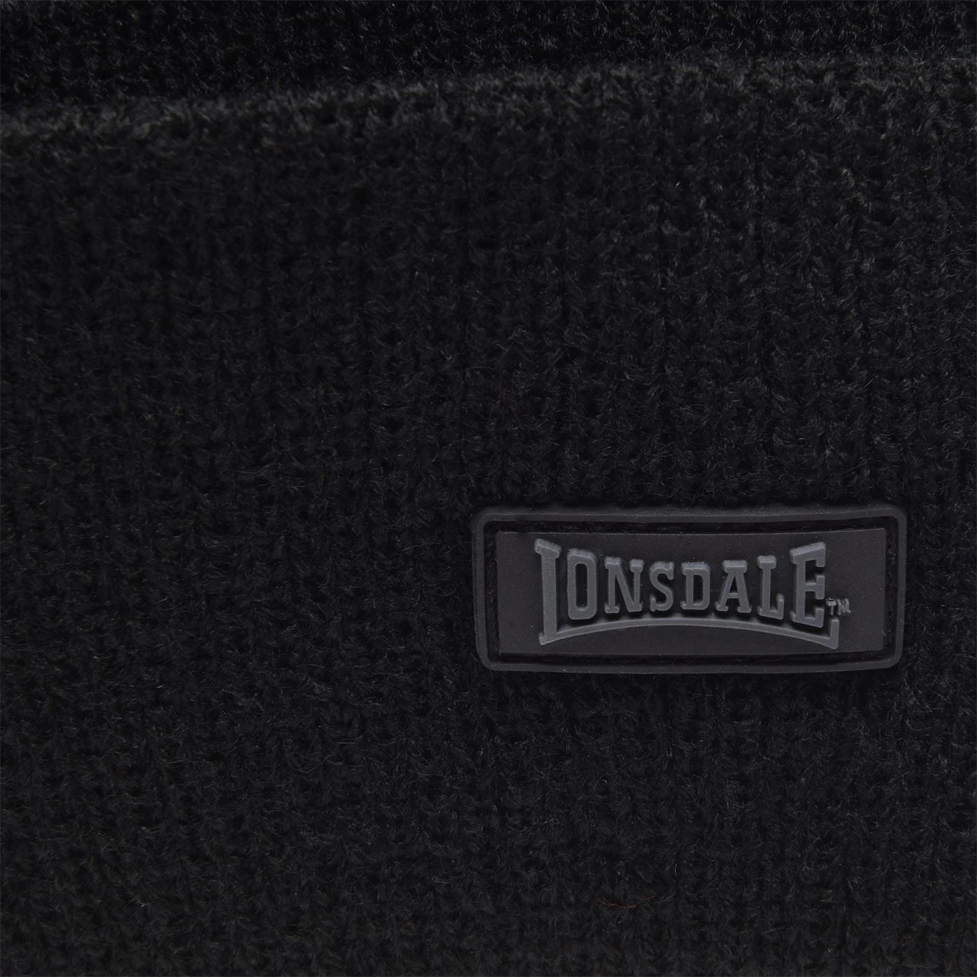 Lonsdale Turn Up Beanie Hat Mens 3 Lonsdale Turn Up Beanie Hat Mens - Image 3