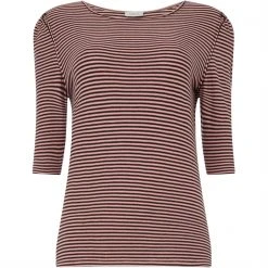 Marella Stripe jersey top